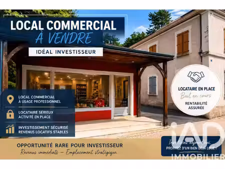 vente boutique/local commercial 142 m²