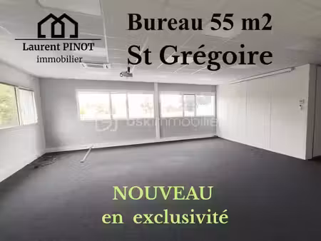 vente locaux professionnels 1 pièce 55 m² à saint-gregoire (35760)  110 000 €