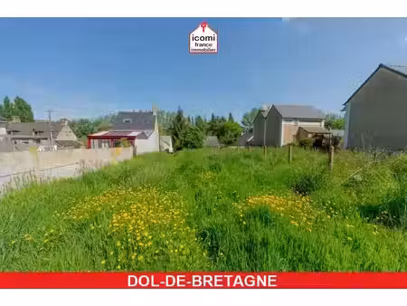 vente terrain 550 m² dol-de-bretagne (35120)