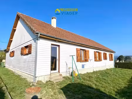 maison viager occupé à montigny-en-morvan