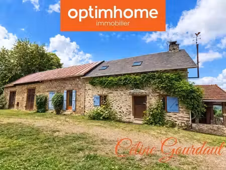 vente maison 6 pièces 80 m² à sussac (87130)  166 000 €