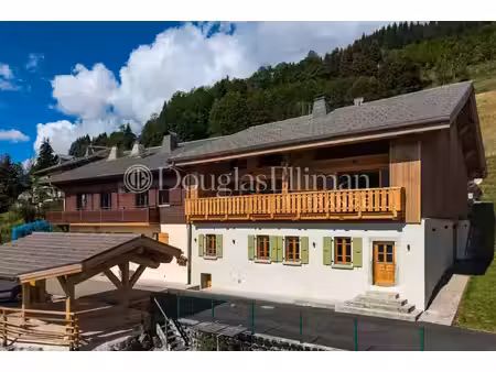 la cote d'arbroz - magnifique chalet de 6 chambres