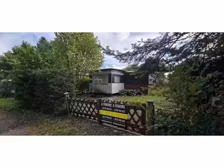 caravane résidentielle avec annexe et terrain