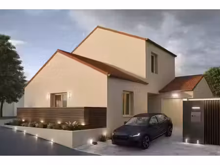 terrain avec maison neuve à vendre