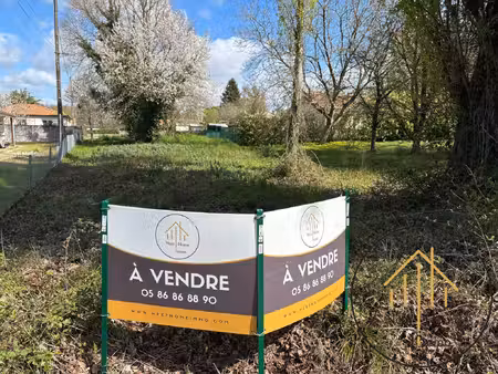 terrain constructible - fleac