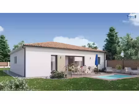 terrain avec maison neuve à vendre