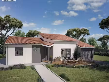 maison contemporaine 113 m² avec 4 chambres et garage 26 m² sur terrain de 697 m² à banyul