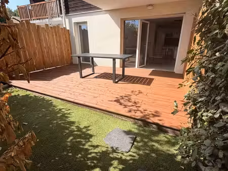appartement t2 meublé avec jardinet et terrasse - biganos