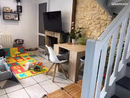 maison de pierre en duplex centre ville de bourges de 70m2