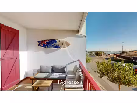 socoa t2 front de mer  de 41 m² avec terrasse de 11 m²