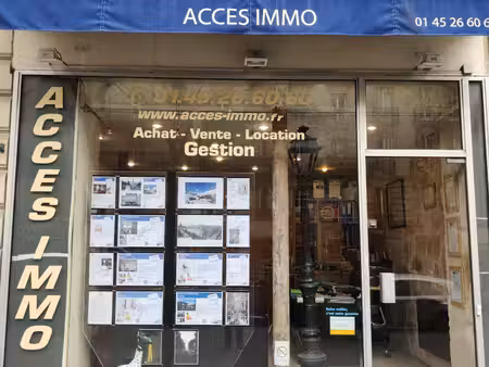 local commercial paris 3 pièce(s) 44 m2