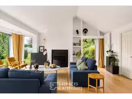 maison d'architecte contemporaine dans son écrin de nature