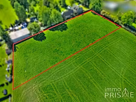 terrain à bâtir 5469m² - vue dégagée - libre de constructeur