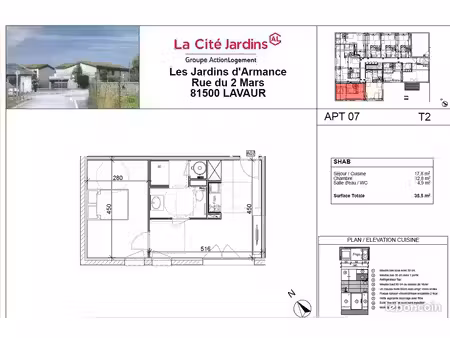 appartement t2