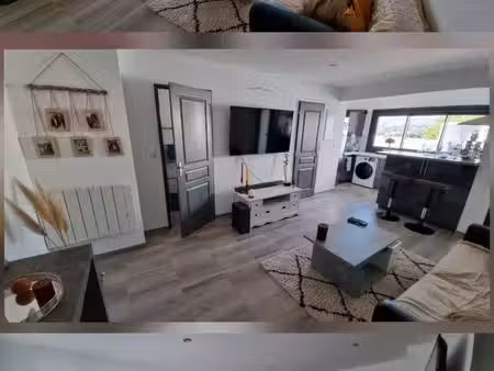 t2 meublé 42m2 la valentine calme avec clim