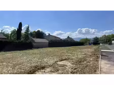 vente terrain 344 m² à roussillon (38150)  69 500 €