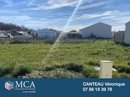 vente terrain 314 m² à saujon (17600)  72 220 €