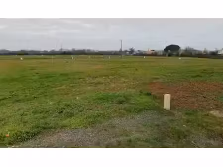 vente terrain 523 m² à saint-hilaire-la-forêt (85440)  75 000 €