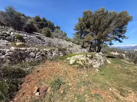 vente terrain 1400 m² à carros (06510)  250 000 €