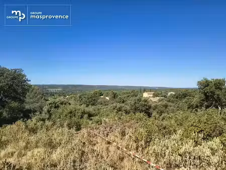 vente terrain 1490 m² à castillon-du-gard (30210)  350 000 €