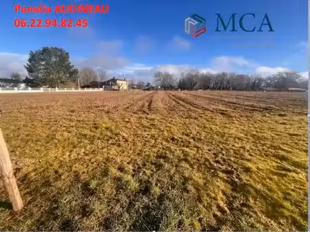 vente terrain 298 m² à castres-gironde (33640)  85 000 €