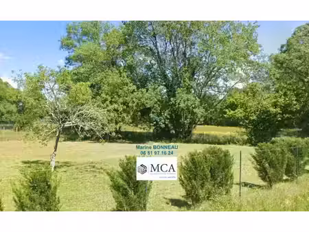 vente terrain 800 m² à les billaux (33500)  86 000 €