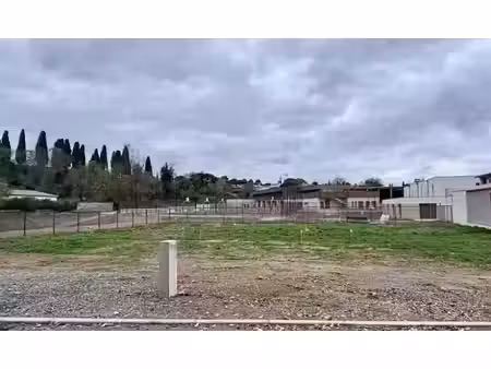 vente terrain 278 m² à maraussan (34370)  90 000 €