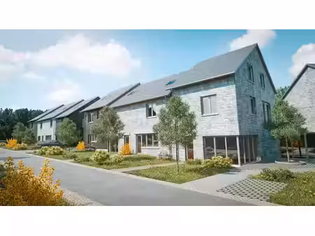 nouvelle construction maison 3 façades bomal (durbuy)