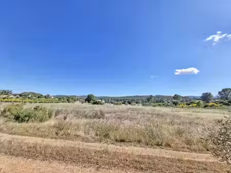 vente terrain 1103 m² à carces (83570)  128 000 €