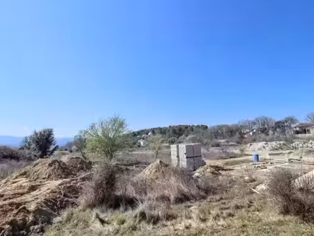 vente terrain 461 m² à pertuis (84120)  170 000 €