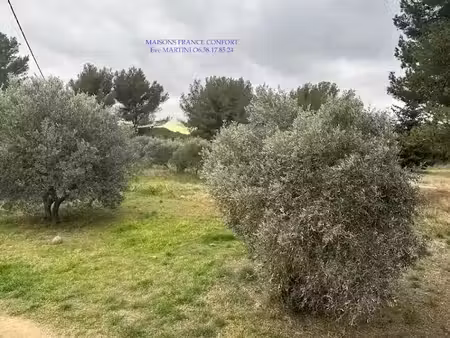 vente terrain 472 m² à saint-chamas (13250)  213 000 €