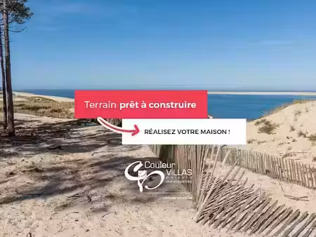 vente terrain 550 m² à gujan-mestras (33470)  316 000 €