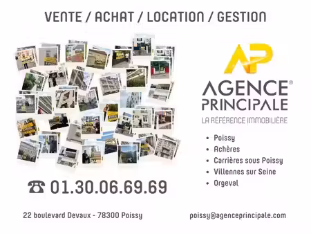 appartement carrieres sous poissy 1 pièce(s)