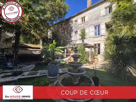 demeure de caractère + appartement indépendant la mothe-saint-héray (79800)