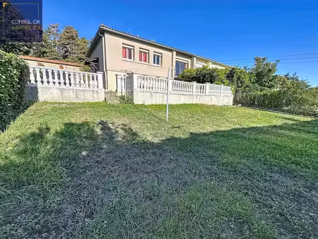 maison  7 pièces  3ch  pierre bénite  jardin  vue dégagée  garage