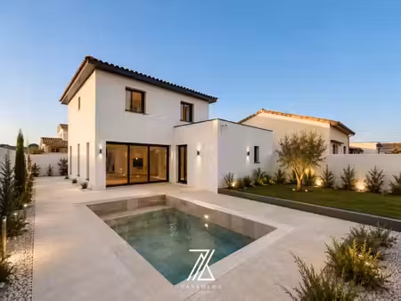 vente villa moderne t5 bassan béziers