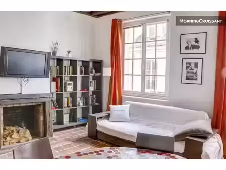 location meublée appartement 1 pièce 60 m² à paris 3ème (75003)  2 600 €