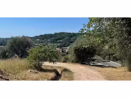 terrain avec vue panoramique châteauneuf-grasse (06)