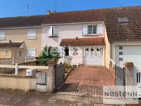 clé en main : maison 78 m² rénovée  jardin clos et garage - marolles