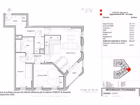location appartement 3 pièces 65 m² à sucy-en-brie (94370)  1 255 €