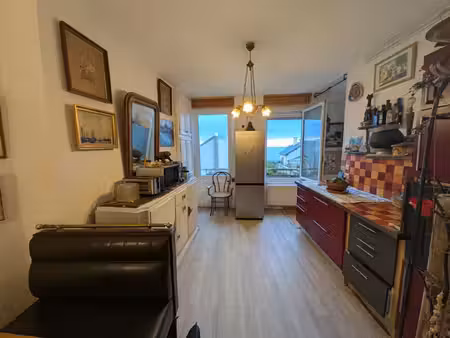 t2 51 m² centre-ville villerville avec vue mer