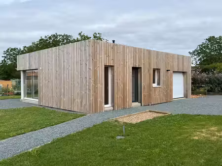 charmant plain-pied contemporain de 2022 ? ossature bois - la reorthe 85210