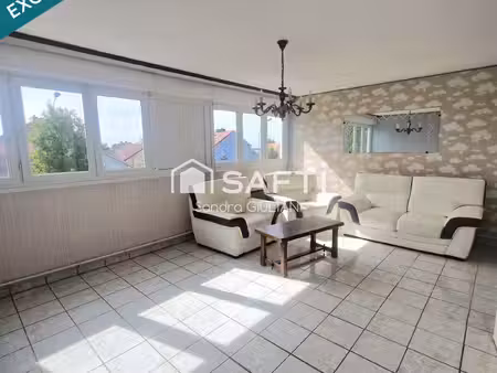 maison avec 4 chambres  jardin et garage aux portes des frontières !