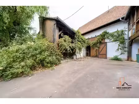 * eckwersheim - sublime grange de 140 m² à rénover à votre gout ! *