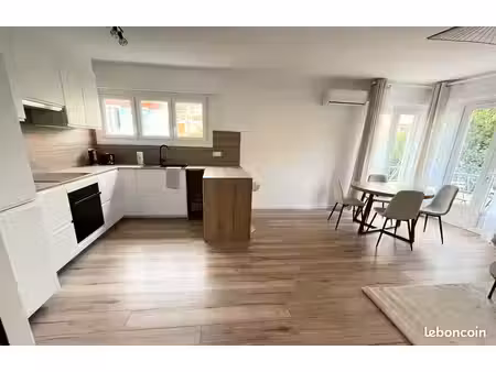 le cannet – 3 pièces 64 m² – entièrement rénové en 2025 – 2 terrasses