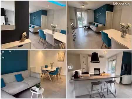location 3 pièces antibes en duplex