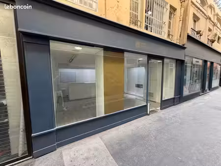 local neuf 52 m² prêt à emménager - sentier 75002