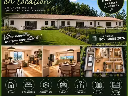 maison 4 pièces 91 m²