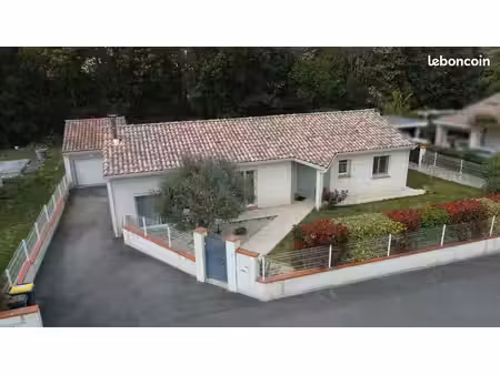 maison 5 pièces 120m2 avec garage et piscine