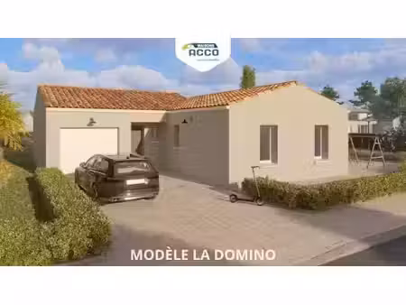 vente maison neuve 4 pièces 80 m² à bouhet (17540)  210 700 €